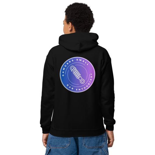 Small car enthusiasts kids hoodie
